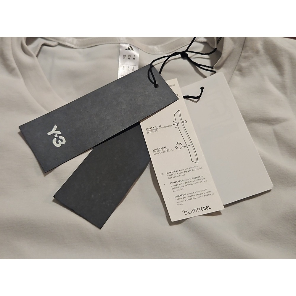 adidas Y-3 Tennis Pro FreeLift Tee Sports Tank Top Training JN3000 Men's XL NWT - Picture 8 of 10